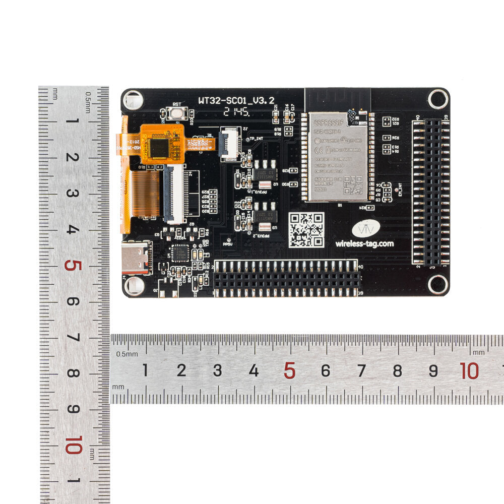 WT32-SC01 ESP32 Development Board with 3.5" 320X480 Capacitive Multi-Touch LCD Screen Built-In Bluetooth WIFI