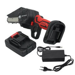 550W 4 inch Electric Chain Saw Woodworking Wood Cutter W/ 1pc/2pcs Battery