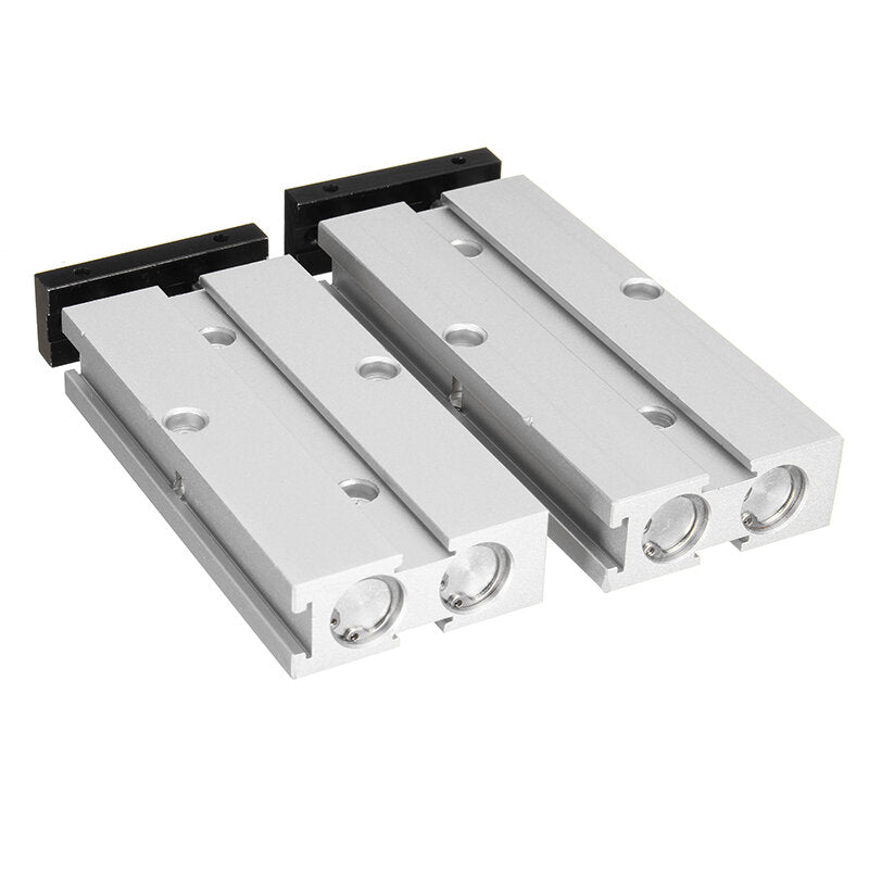 10mm Bore 40/50mm Stroke Double Rod Pneumatic Air Cylinder Double Acting