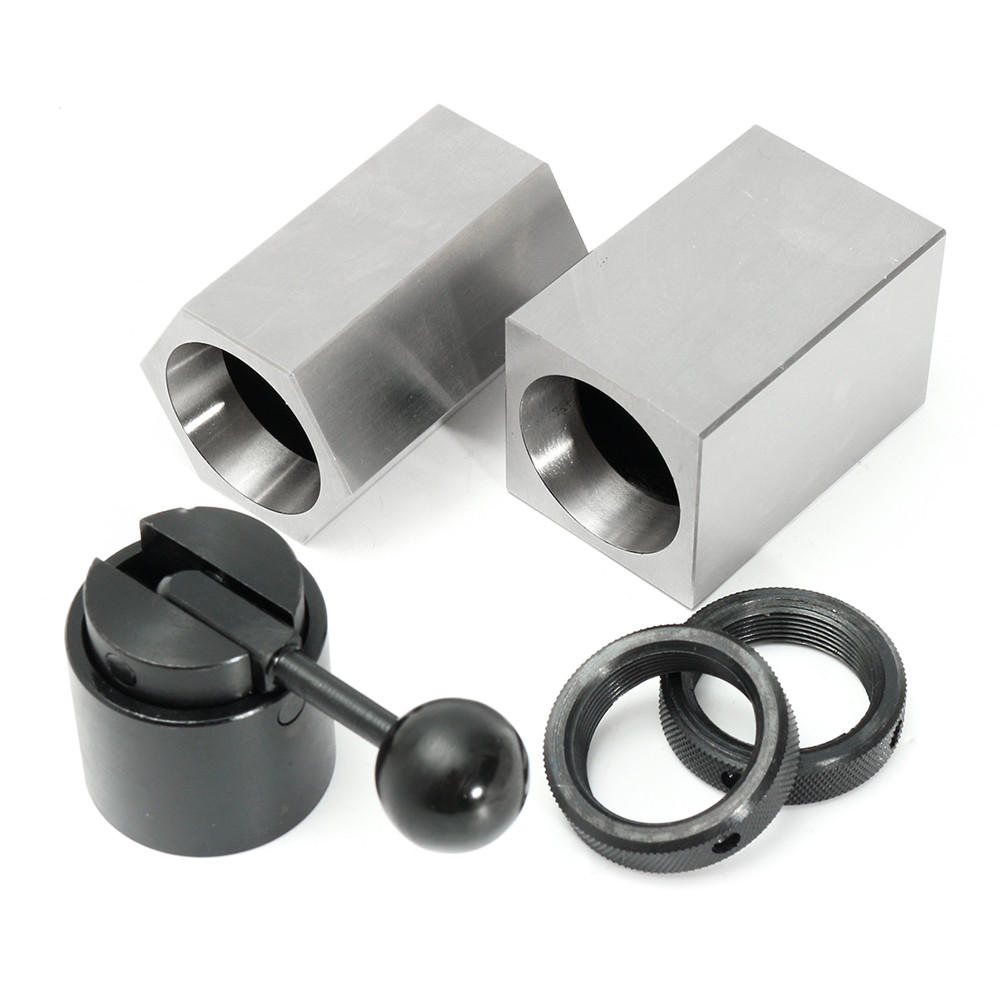 5C Collet Block Chuck Set Square Hex Collecy Closer Holder Lathe Tools Kit
