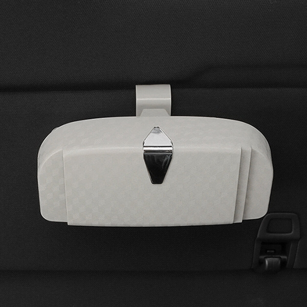 RV Travel Car Sunglasses Case Holder Universa Glasses Cage Storage Boxes Sun Visor Clip Storage Bag