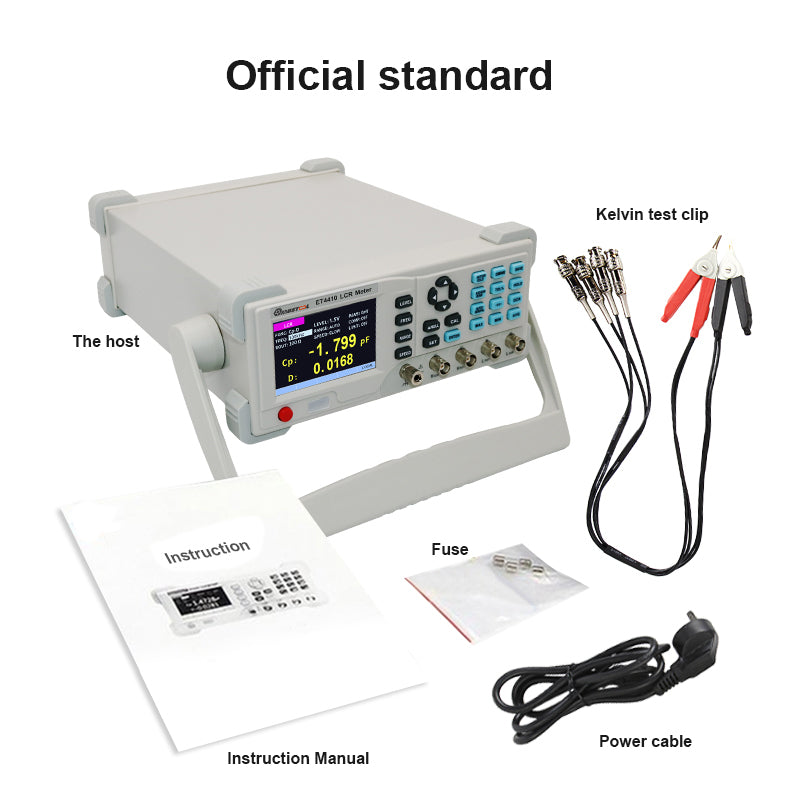 Desktop Digital Bridge Tester LCR Meter Capacitance Resistance Impedance Inductance Measure LCR Bridge LCR Meter