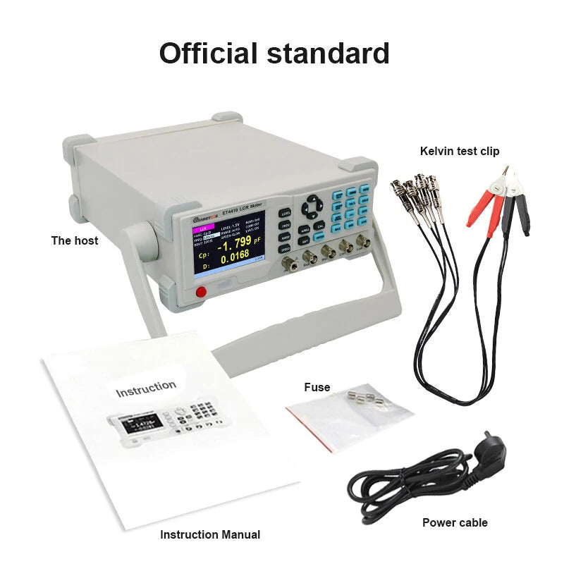 Desktop Digital Bridge Tester LCR Meter Capacitance Resistance Impedance Inductance Measure LCR Bridge LCR Meter