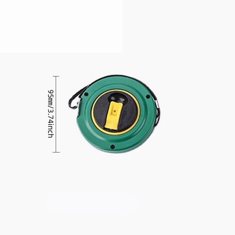 20/50m Portable Disc Ruler with Metal Paint Strip Steel Tape Measure for Woodworking