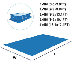 Swimming Pool Square Ground Cloth Cover Dustproof Waterproof Outdoor Protection Floor Mat
