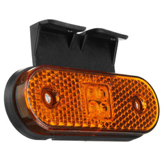 24V 4 LED Truck Side Marker Lights Turn Signals Lamps For Boat Tractor RV