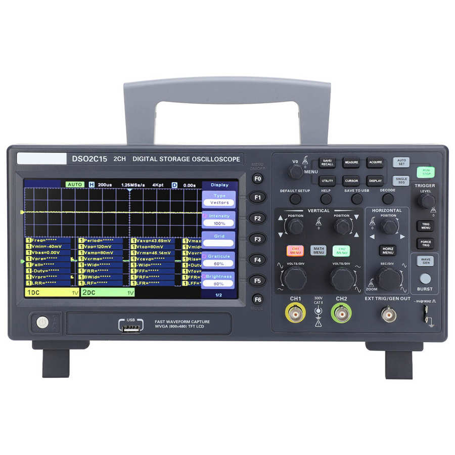 150MHz 1GSa/s Sampling Rate Dual-Channel Digital Storage Oscilloscope