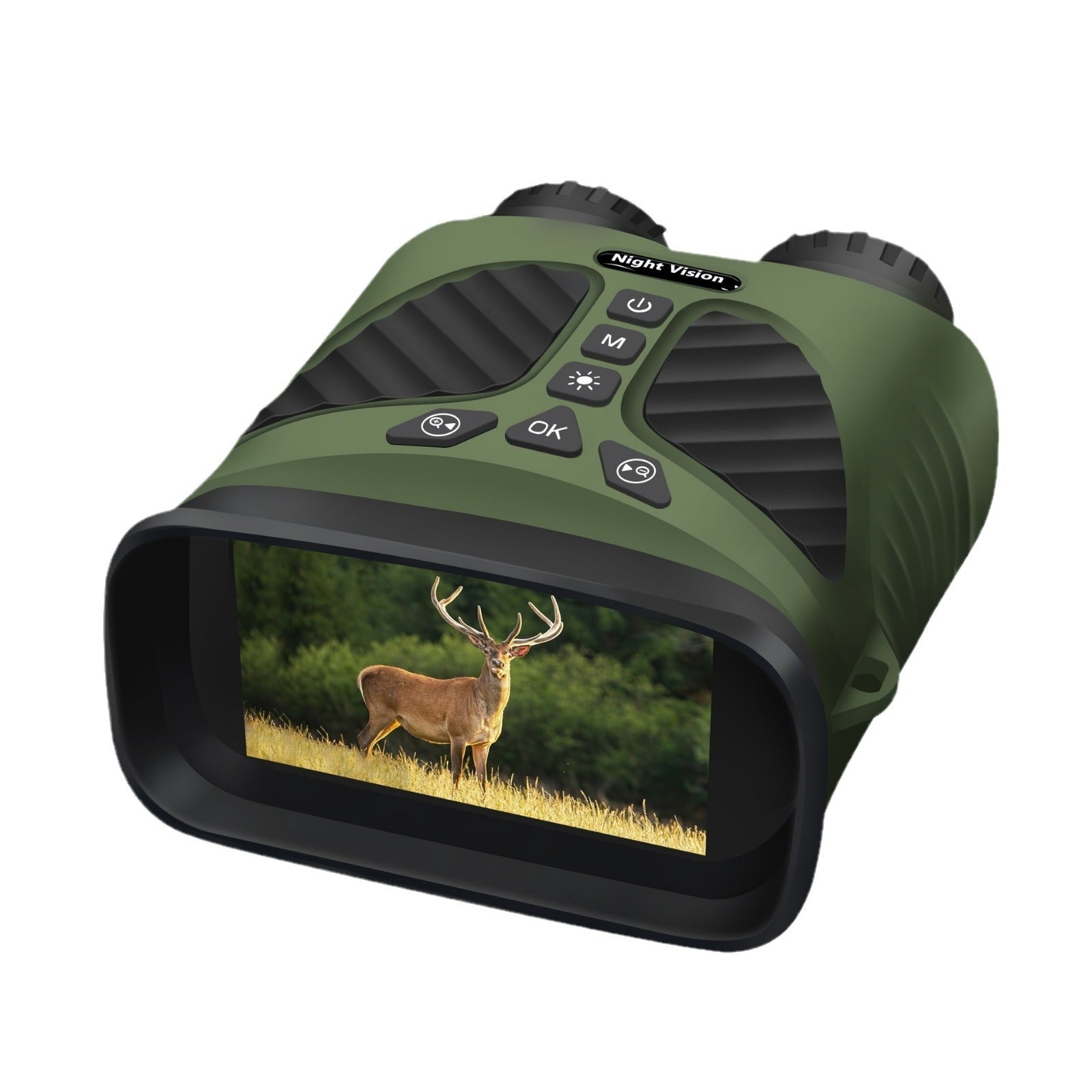 20MP 2K USB Action Camera with Optical Stabilization & Night Shot - Lightweight Plastic Design