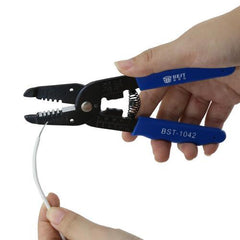 Portable Wire Stripper Plier Crimper Cable Stripping Crimping Cutter Hand Tool