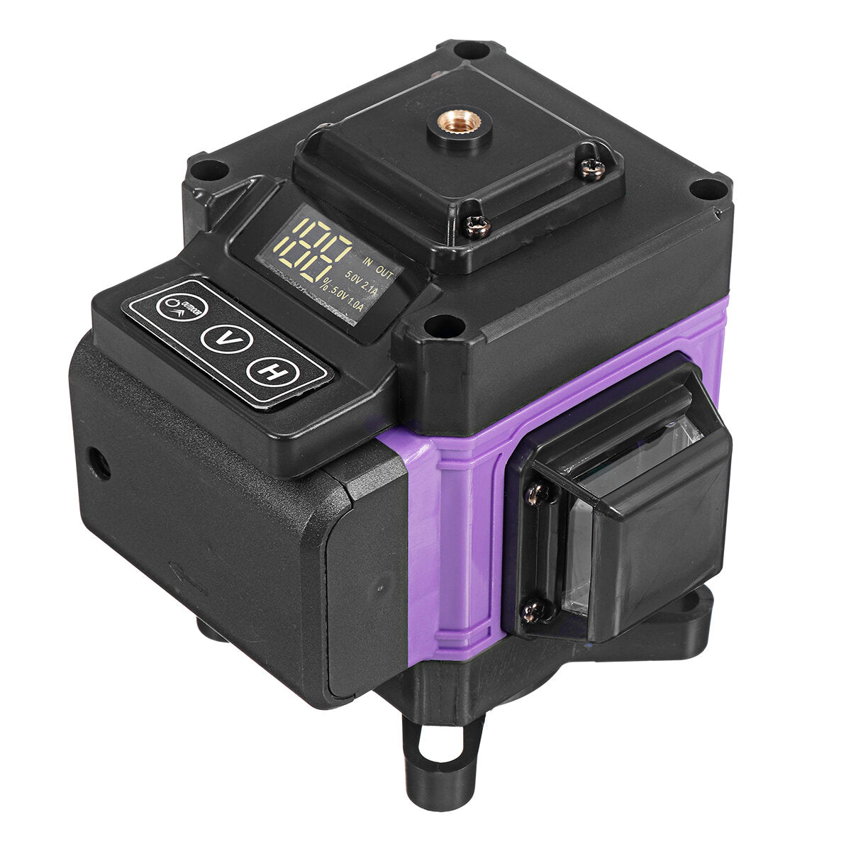3D 12 Lines Green Light Laser Level Auto Self Leveling 360 Rotation Horizontal Vertical Measuring Tool