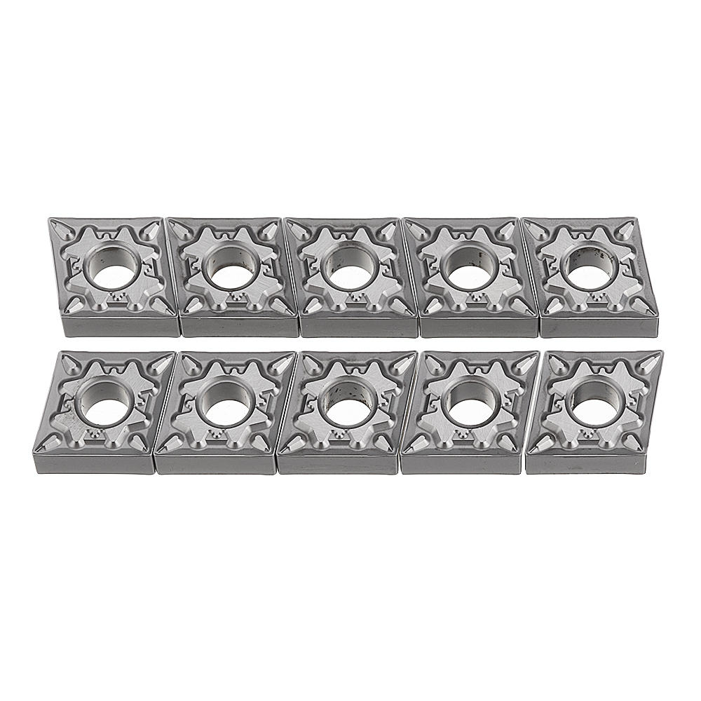 10pcs CNMG120404/08-TC NX525 Carbide Insert CNMG432 Cutter for Lathe Turning Tool Holder