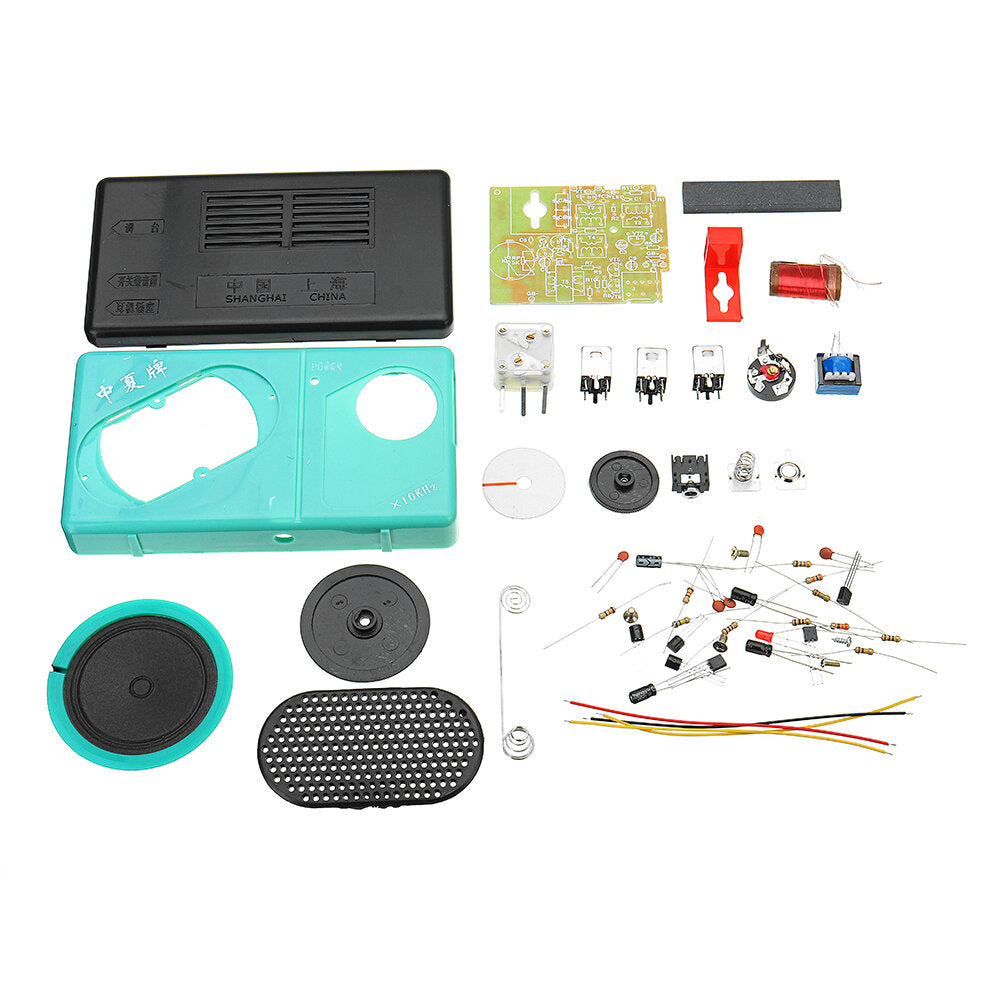 DIY Radio Kit Electronic Silicon Superheterodyne Radio Kit