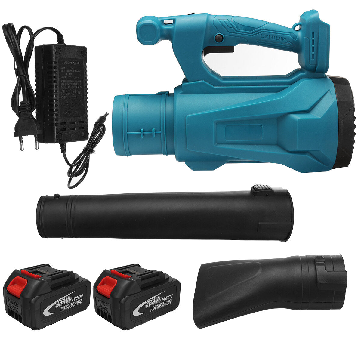 Cordless Electric Air Blower Vacuum Cleaning Dust Collector Cleaner Leaf Blower