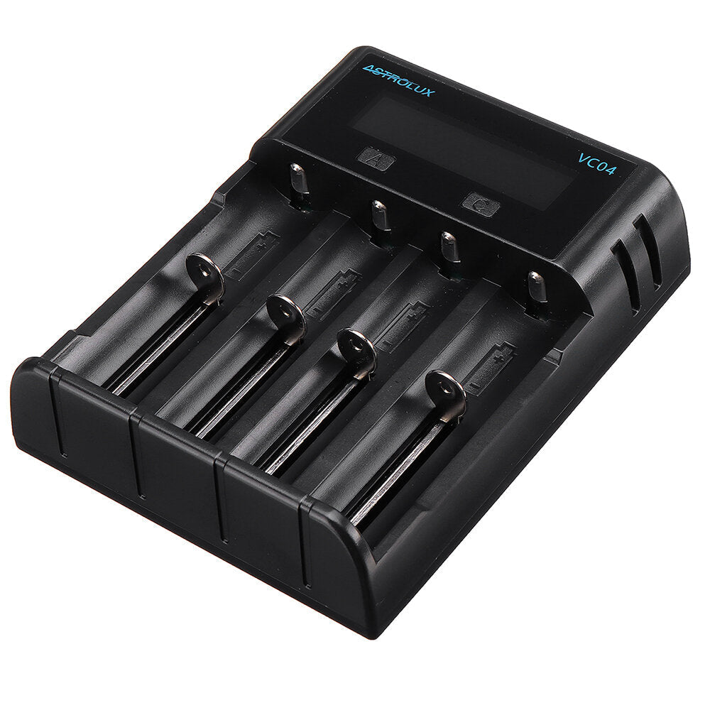 Micro Type-C 2A Quick Charge Li-ion Ni-MH Battery Charger Current Optional USB Charger For 18650 26650 21700 AA AAA Battery