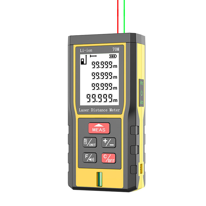 50M/70M/100M Outdoor Laser Rangefinder Dual-laser Red/Green Gauge Measuring Ruler Trena Distance Meter Range Finder Laser Ruler