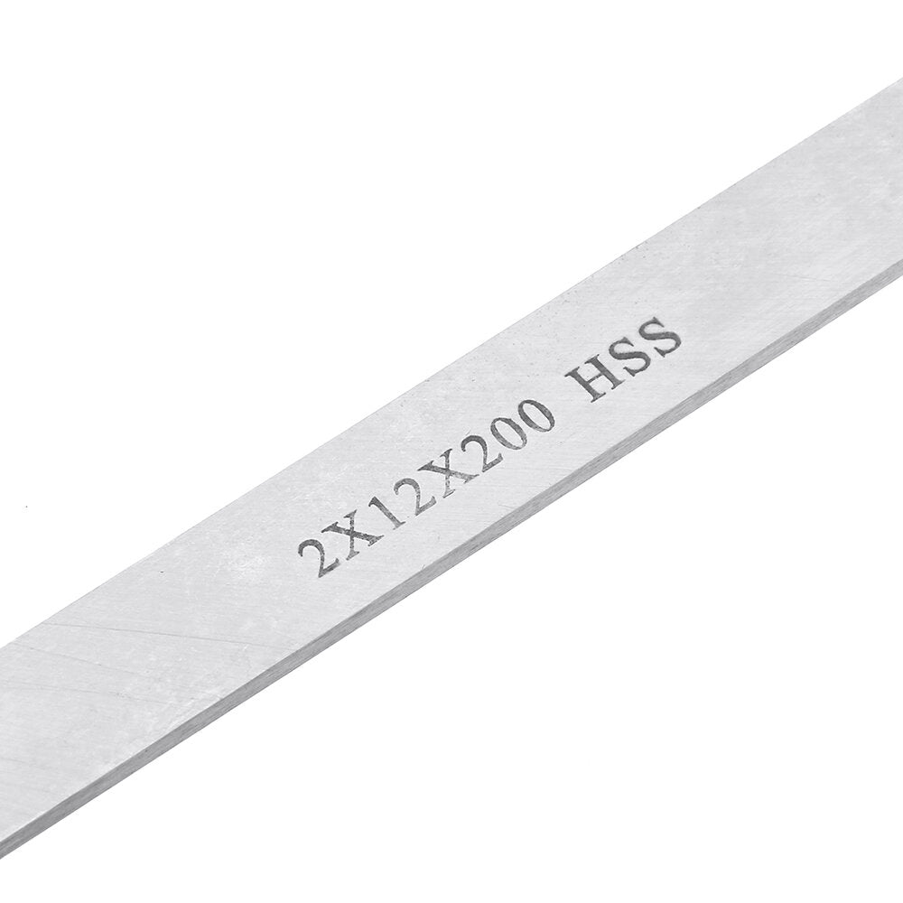 10pcs 200x12x2mm HSS Square Engraving Bit Milling Lathe Tools Turning Tool