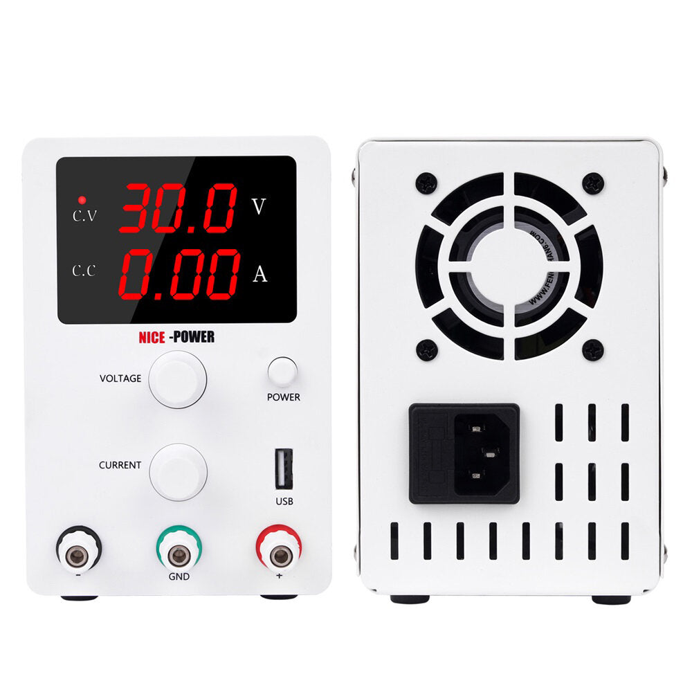 30V 10A High-Precision Voltage Regulated Lab Adjustable Switching DC Power Supply Voltage and Current Regulator