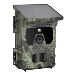 24MP 1080P Solar Panel Hunting Camera Outdoors IP65 Waterproof Infrared Night Vision Monitoring Wildlife Trap Trail Camera Video Photo Recorder Cam