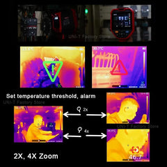 GreenZech Industrial 260-V | 256x192 HD Thermal Imaging Camera | Integrated 30m Laser Ranging & 5MP Visible Light Imager