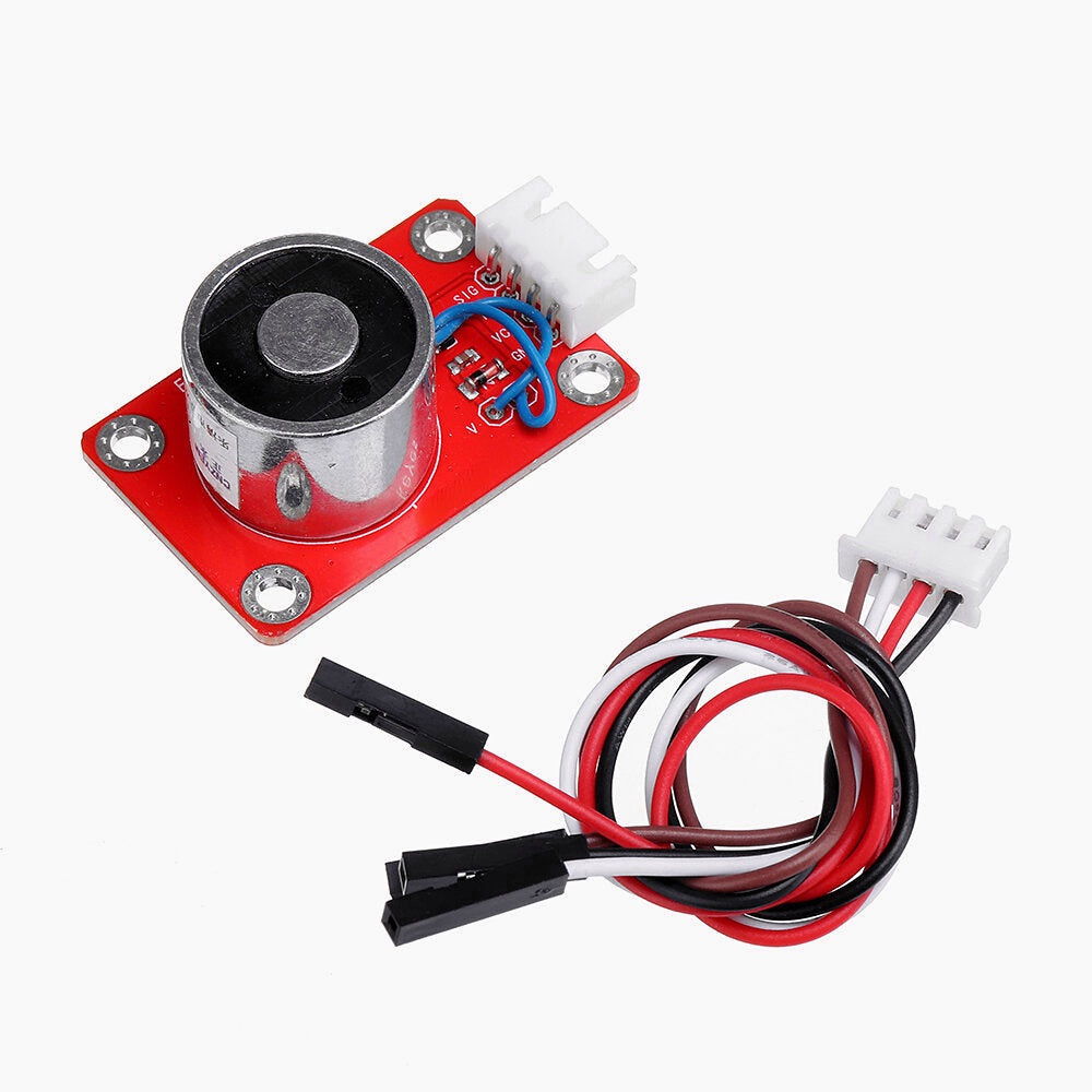 DC Suction Cup Type Solenoid Module Electronic Building Block Sensor Anti-reverse Insertion Interface