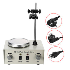79-1 1000ML Hot Plate Magnetic Stirrer Lab Heating Mixer Temperature Speed Adjustable