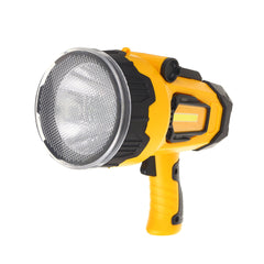 5000LM 1500M Powerful Outdoor LED Spotlight 12000mAh USB Phone Power Bank Rechargeable Strong Searching Flashlight