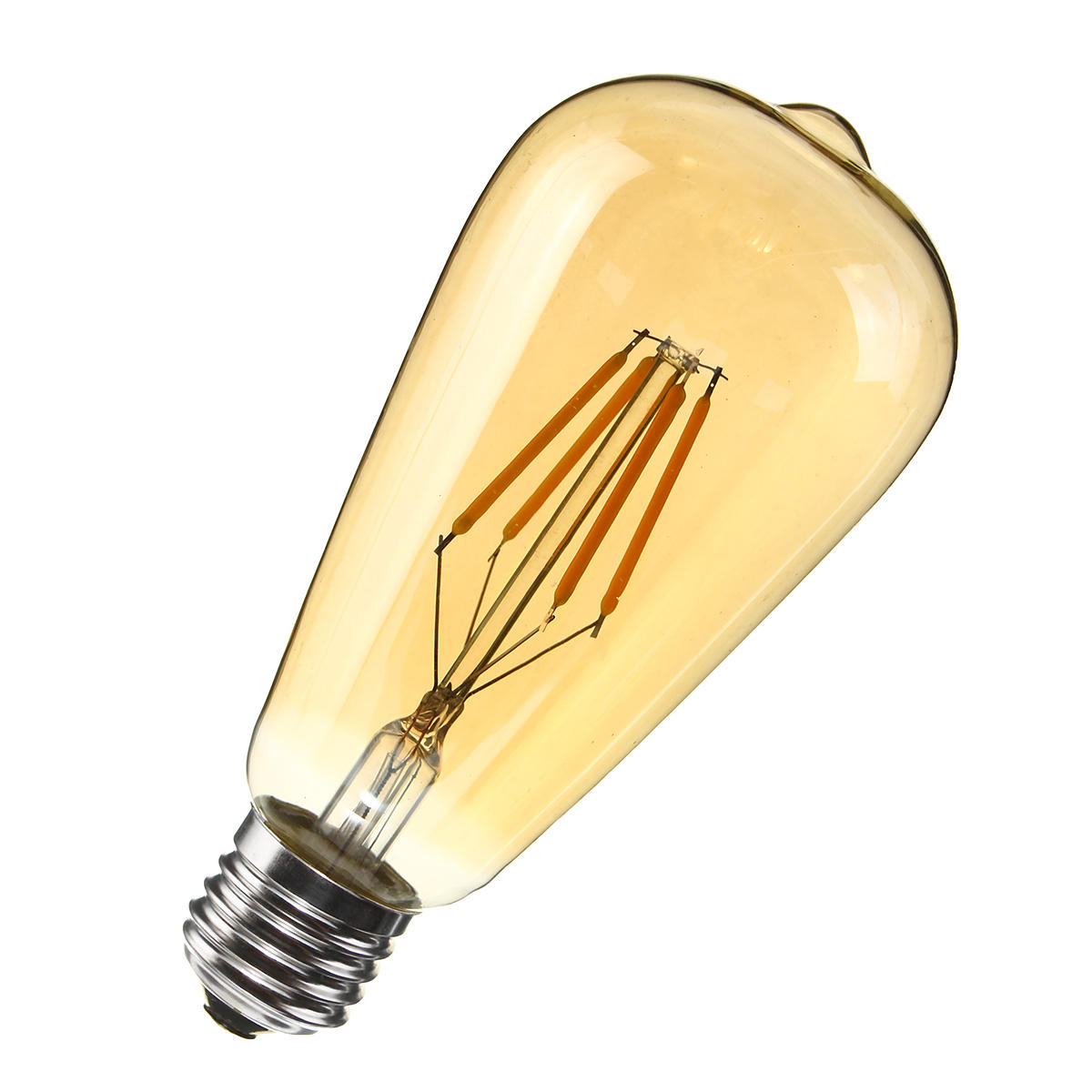 4W Golden Cover Dimmable Retro Vintage Filament LED Bulb Light Lamp AC110/220V