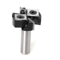 12mm 1/2 Inch Shank Router Bit Milling Cutter with Cemented Carbide Insert Woodworking Bits Insert-Style Indexable Cutter