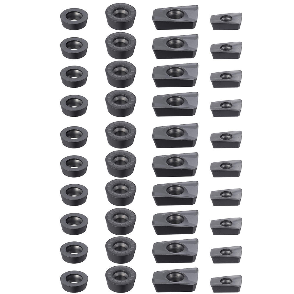 10pcs HRC52 RPMW1003/RDMT1204/APMT1135/APMT1604 Carbide Insert For Face Mill Cutter CNC Turning Tool