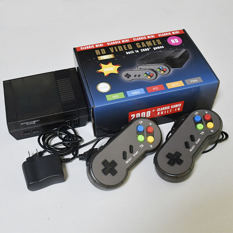 8GB 2000 Games TV Game Console PS1 MAME CPS1 FC GBA SFC FBA MD 4K HD TV Player Retro Classic Gaming Player