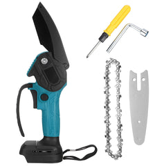 4 Inch Electric Chain Saw Cordless Chainsaw Multi-function Woodworking Wood Cutter