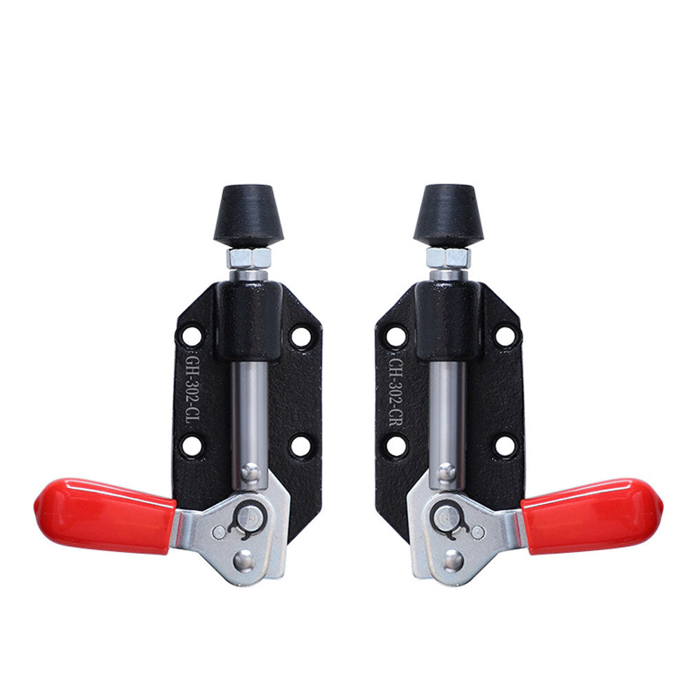 Quick-Release Push-Pull Toggle Clamp, 82kg Capacity, 180° Opening, M6X35 Spindle, 20mm Stroke, Left/Right Options