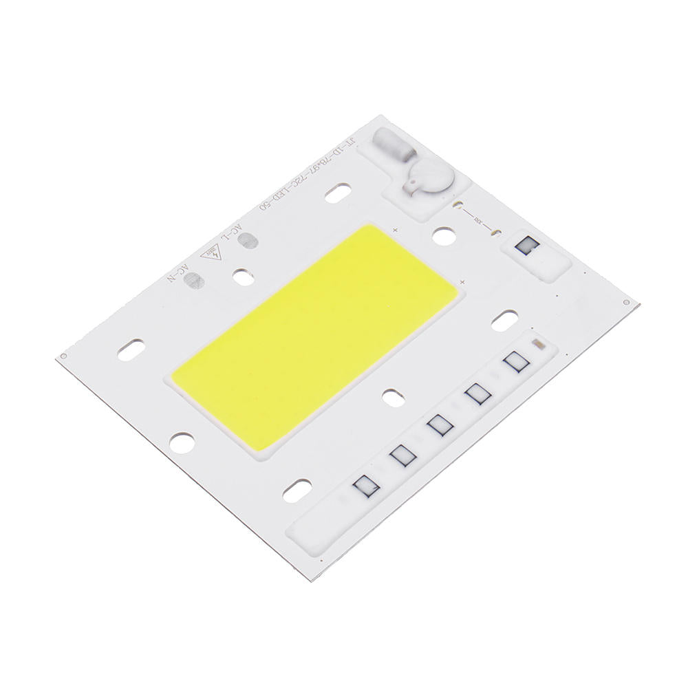 High Power 50W LED COB Light Chip with Waterproof Lens for DIY Flood Spotlight AC180-240V