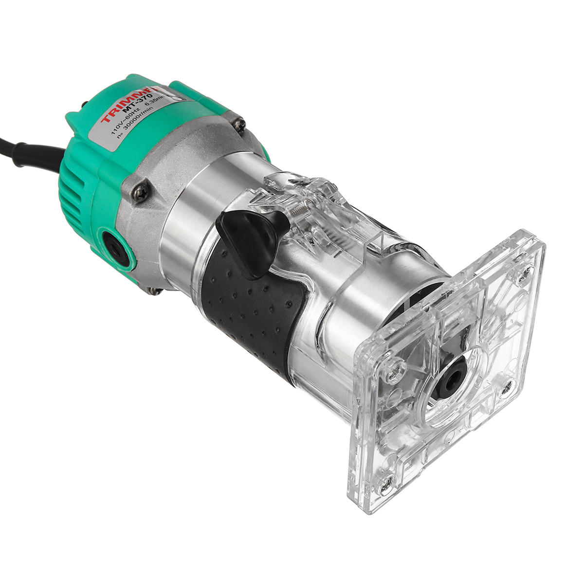 2200W 110V/220V Electric Hand Trimmer 1/4 Inch Corded Wood Laminate Palm Router 30000RMP