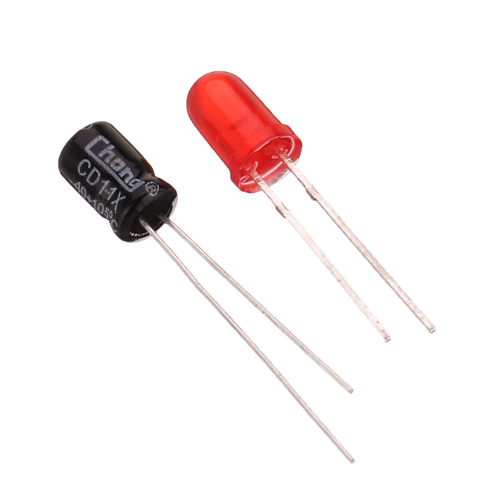 20pcs DIY Electronic Kit Set Metal Detector Electronic Detector Parts DIY Soldering Practice Board for Skill Competition