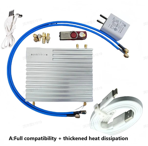 Dual Port Vector Network Analyzer 100kHz to 6GHz Enhanced Heat Dissipation Military Grade Flange Connector RF Testing Precision Calibration Tools