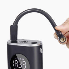 4000mAh 150PSI OLED Display Wireless Air Pump Digital Tire Pressure Detection LED Tyre Inflator TP03 For Car Bike Motorcycle Ball Toy