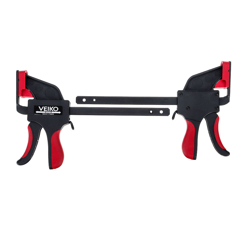 2Pcs Set One Handed Quick Release Track Saw Clamps for MFT Table and Festool Rail Clamps