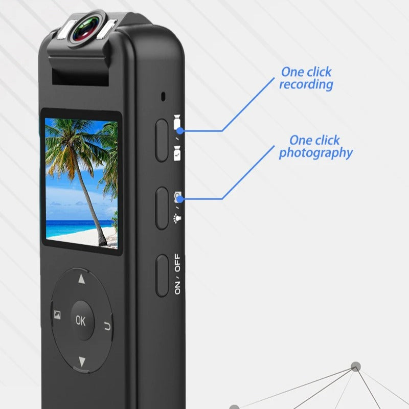 Ultra HD WiFi Action Camera with 1.4" Display, Night Vision, Portable DVR for Cycling, Skiing, and Driving