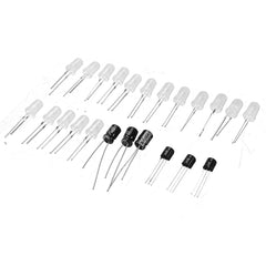 LED Heart-shaped Flashing Light Kit Electronic DIY Parts Welding Electronic Training