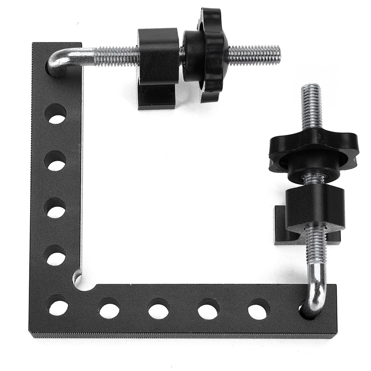 Premium Aluminum Right Angle Jig - L-Type Positioning Square for Precise Woodworking, Easy to Use, Versatile DIY Tool