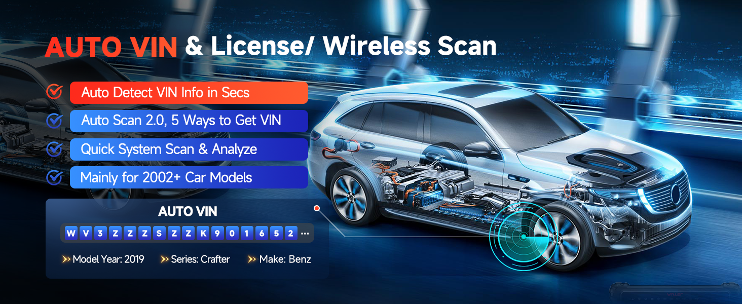 Diagnostic Tool 10 Android 8-Inch Screen 16MP Camera CAN FD DoIP TPMS Solution 3000+ Active Tests 36+ Reset Functions