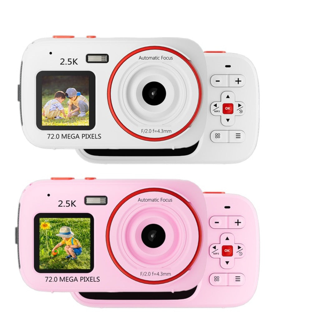 72MP Digital Camera for Photography and Video Dual HD Screen 16x Zoom Portable Cameras Gifts for Girls Boys and Kids