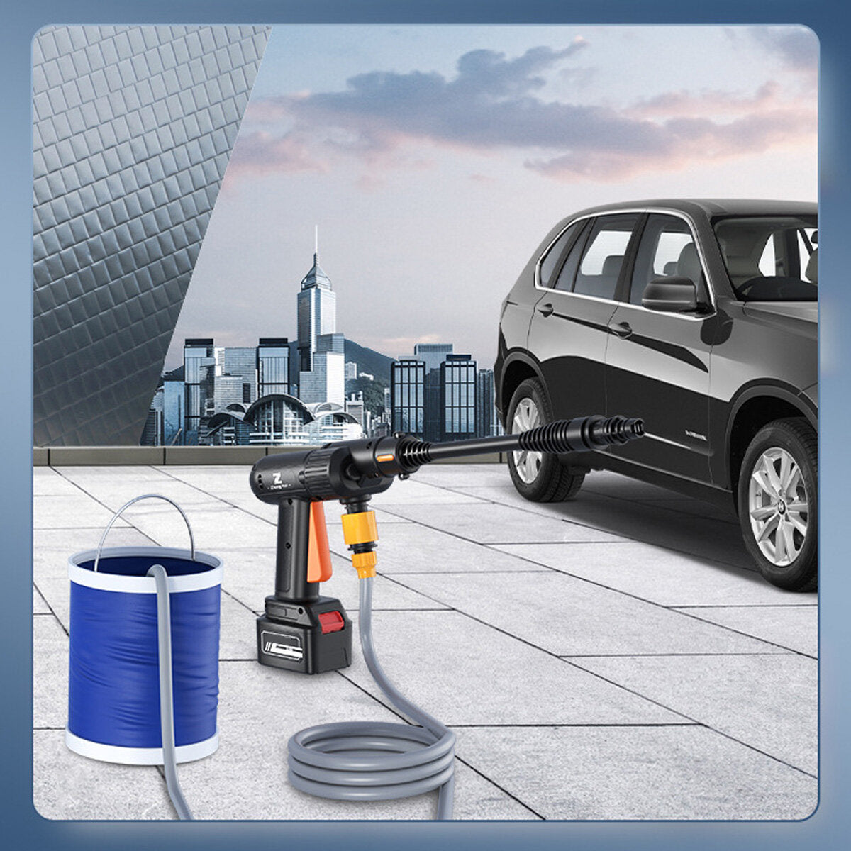 24VF Car High Pressure Washer Spray Guns Car Washing Machine Water Pump Machine