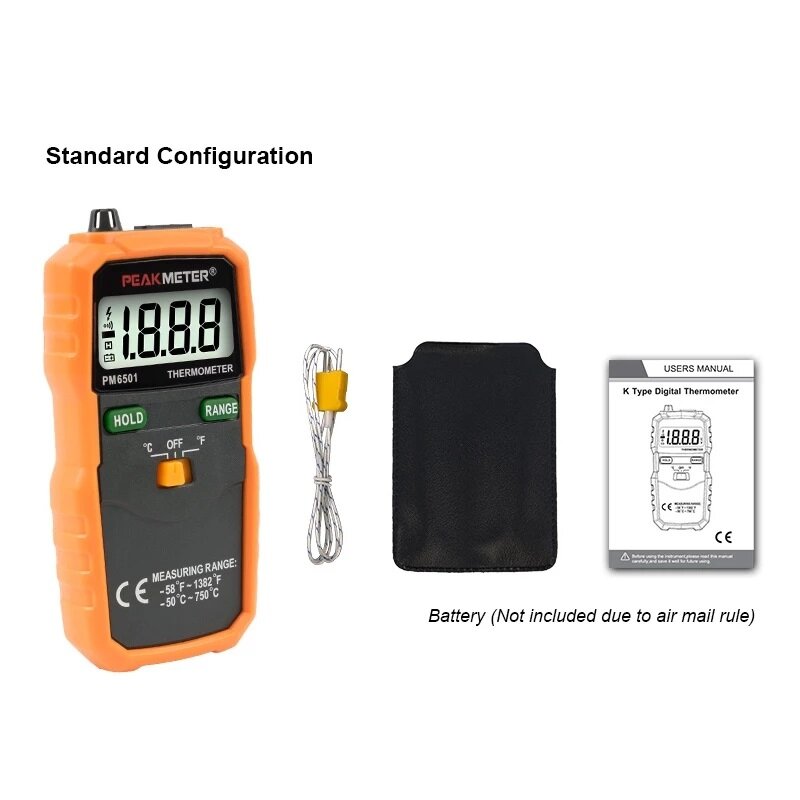 LCD Display Termostato Digital Thermometer K Type Thermocouple Termometer