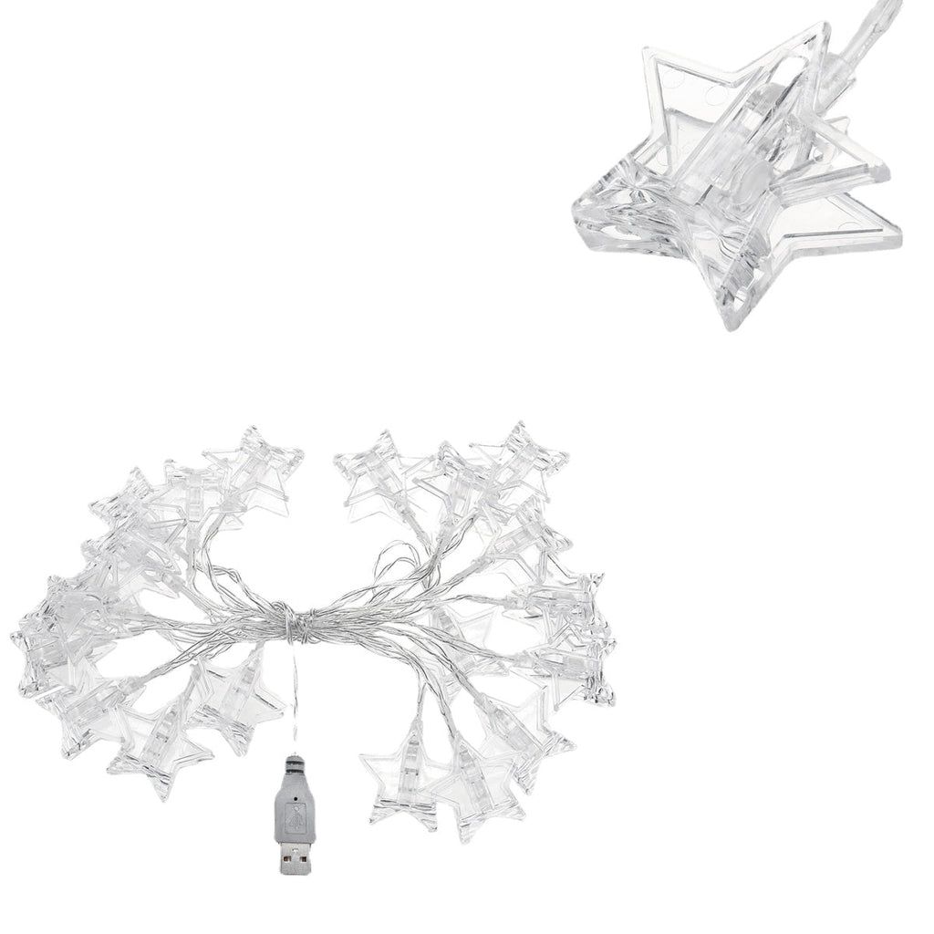 3 Meters 20 LED Photo Window Hanging Peg Clips String Lights Fairy Decor Wedding Light