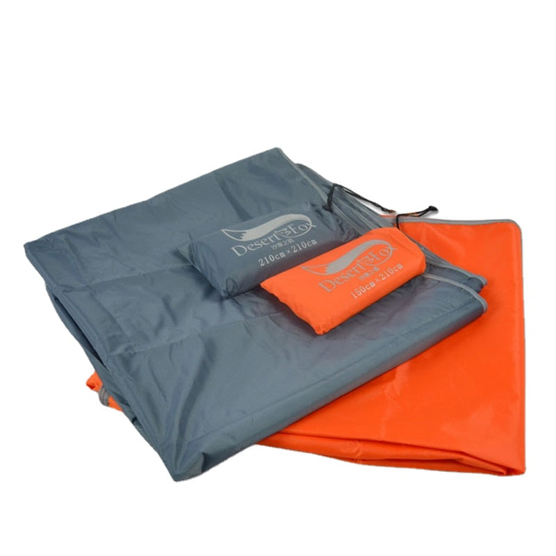 Waterproof Tent Floor Tarp Picnic Mat Ultralight Pocket Tent Footprints Beach Tarp with Sack for Camping Hiking