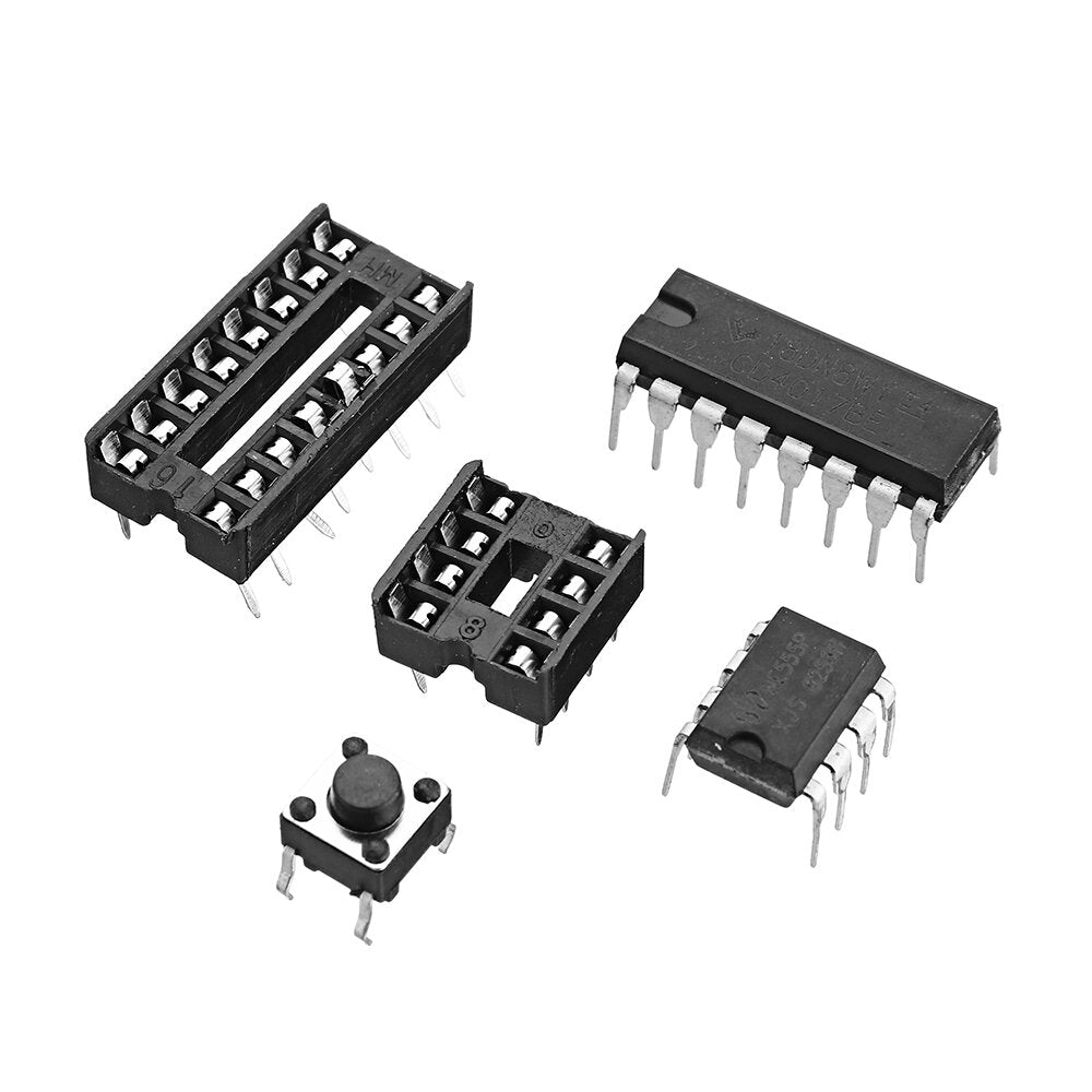 3Pcs Lucky Turntable Electronic DIY Kit Soldering Practice Circuit Board Experiment Training Parts