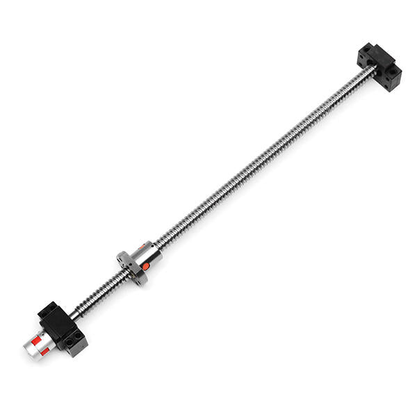 550mm Ball Screw with BK12 BF12 End Support and 6.35x10mm Coupler for CNC