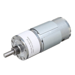 Large Torque Gear Motor DC12V Reducer Motors Reversed with Metal Gearbox Cooling Fan